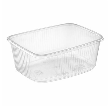Pojemniki przezroczysty PP 505 - prostokątne, garmażeryjne - 250 ml - 100 szt.