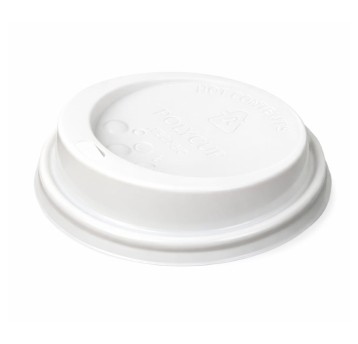 Pokrywka - wieczko do kubków 180 ml - białe - 100 szt.