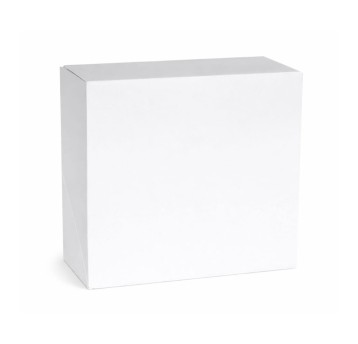 Pudełko kartonowe na ciasto - 13 x 13 x 7 cm - białe - 20 szt.