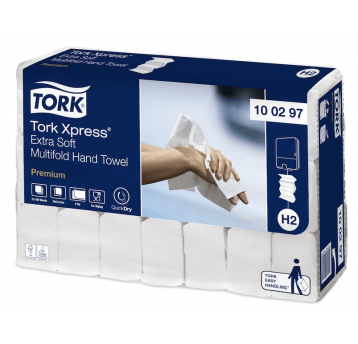 Ręczniki papierowe Tork 100297 - Xpress Multifold - w składce ZZ - 2100 odcinków