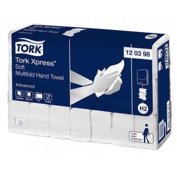 Ręczniki papierowe Tork 120398 - Xpress Multifold - w składce ZZ - 3780 odcinków