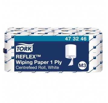 Ręczniki papierowe Tork 473246 - Reflex mini - 120 m - 12 rolek