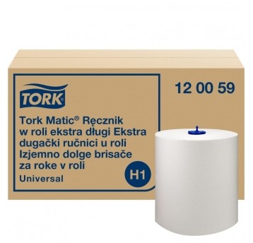 Ręczniki papierowe Tork Matic 120059 - System H1 - długość rolki 280 m - 6 rolek