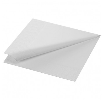 Serwetka TISSUE - Biała 180376 - 33x33 cm - 125 szt.