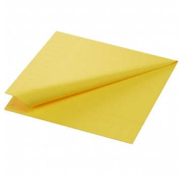 Serwetka TISSUE - Żółty 180385 - 33x33 cm - 125 szt.