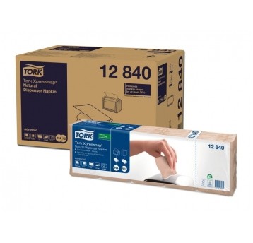 Serwetki Tork 12840 Xpressnap® do dyspensera N4 - naturalne - 9000 szt.