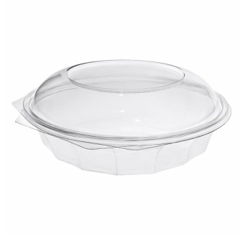 SH190/750 - okrągły pojemnik sałatkowy PET z zamknięciem - 750 ml - 120 szt.