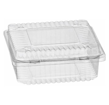 SL 25 PN - pojemnik na ciasto - 12,5 x 12,5 x 5 cm - PET - 100 szt.