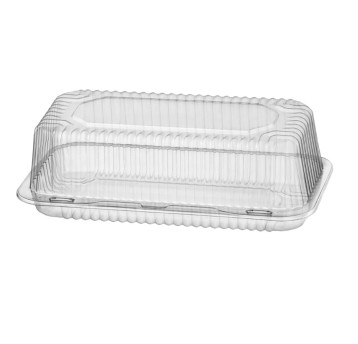 SL 38 N - pojemnik na ciasto - 21,5 x 10,5 x 8 cm - PET - 100 szt.