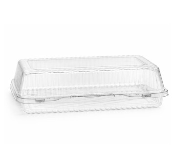 SL 518 - pojemnik na ciasto - 19,5 x 8 x 6,5 cm - PET - 120 szt.