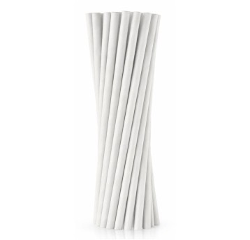 Słomki papierowe jumbo - shake - 7,3 mm - pakowane pojedynczo - 300 szt.
