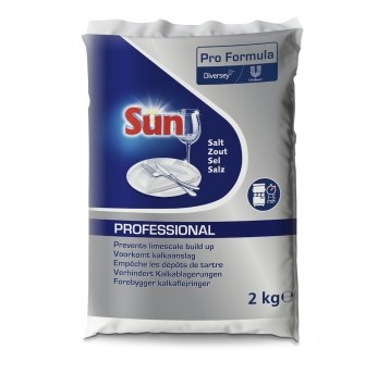 Sun Professional Salt - sól do zmywarki - 2 kg