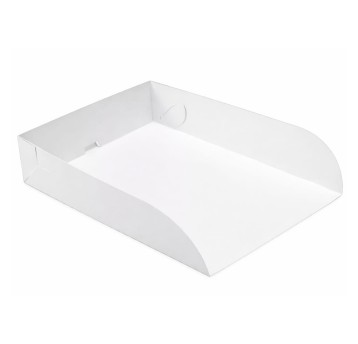 Szufelka papierowa - do ciast, pączków - 25 x 18 x 6 cm - 100 szt.