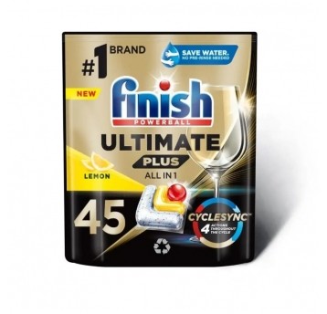 Tabletki do zmywarki - Finish Ultimate ALLin1 Lemon - 45 szt.