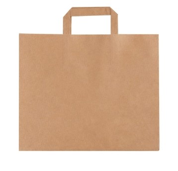 Torby papierowe z uchem - cateringowe - 32 x 22 x 25 cm - kraft - 250 szt.