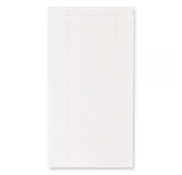 Torebki na pieczywo - fałdowe papierowe - białe - 36 x 20 x 8 cm - 1000 szt.