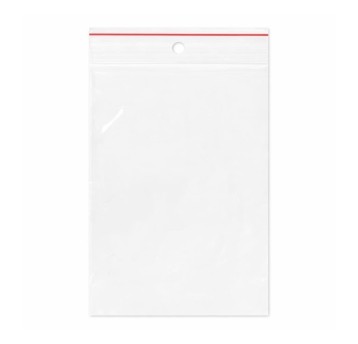 Torebki strunowe zapinane 80 x 120 mm - 100 szt.