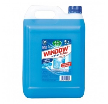 Window Plus - płyn do szyb i luster - Ammonium 5 l