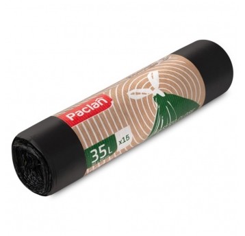 Worki na śmieci 35 l ECO LINE - czarne - 15 szt.