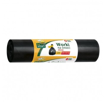 Worki na śmieci Bee Smart ldpe 120 l - czarne - 10 szt.
