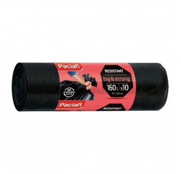 Worki na śmieci Big & Strong 160 l - czarne - 10 szt.