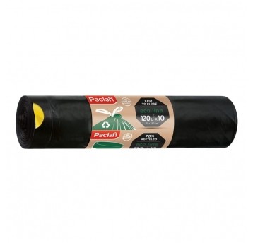 Worki na śmieci Eco Line 120 l - czarne - 10 szt.