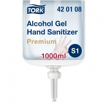 Żel do dezynfekcji Tork 420108 - na bazie alkoholu - system S1 - 1000 ml